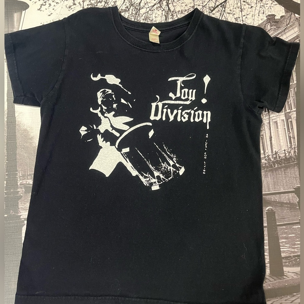 Rare Joy Division post punk band tee